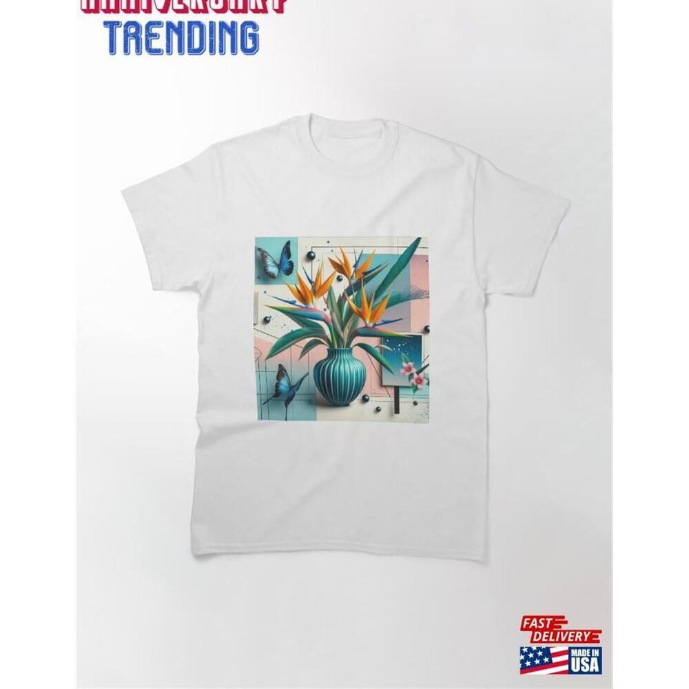 Butterfly Came In From The Window Classic Tshirt Unisex